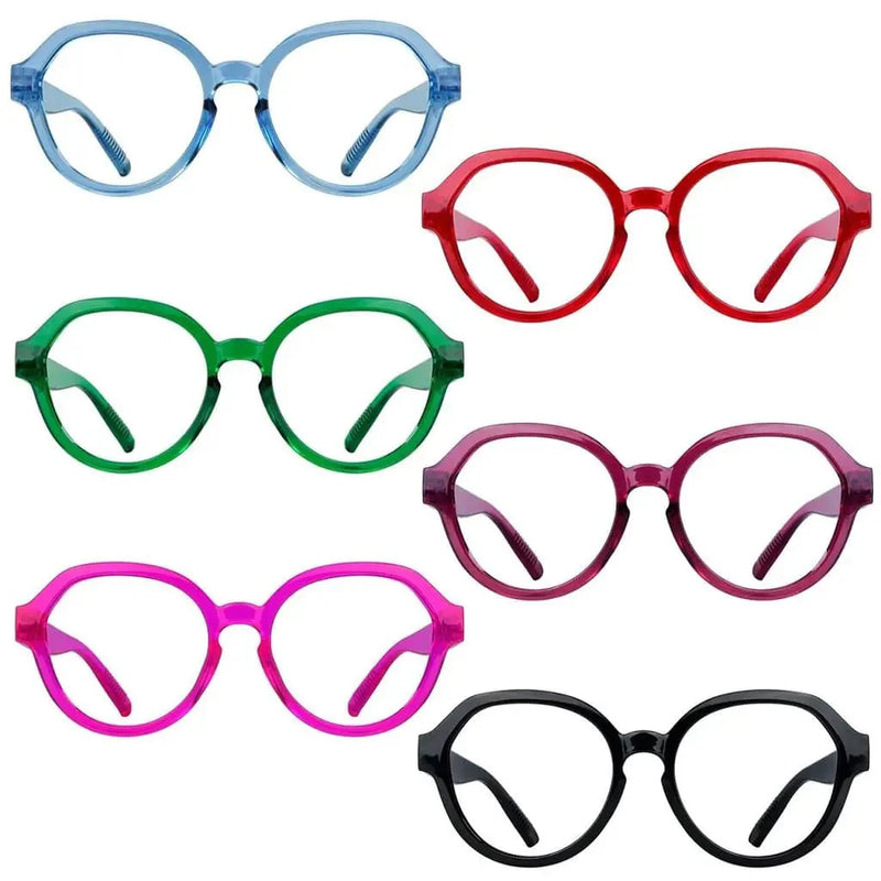 eyekeeper.com Oversized 6 Pack Metalless Screwless Thick Spring Hinge Reading Glasses NR2317 Eyeglasses White Smoke 6 Pairs Mix / +0.50,6 Pairs Mix / +0.75,6 Pairs Mix / +1.00,6 Pairs Mix / +1.25,6 Pairs Mix / +1.50,6 Pairs Mix / +1.75,6 Pairs Mix / +2.00,6 Pairs Mix / +2.25,6 Pairs Mix / +2.50,6 Pairs Mix / +2.75,6 Pairs Mix / +3.00,6 Pairs Mix / +3.25,6 Pairs Mix / +