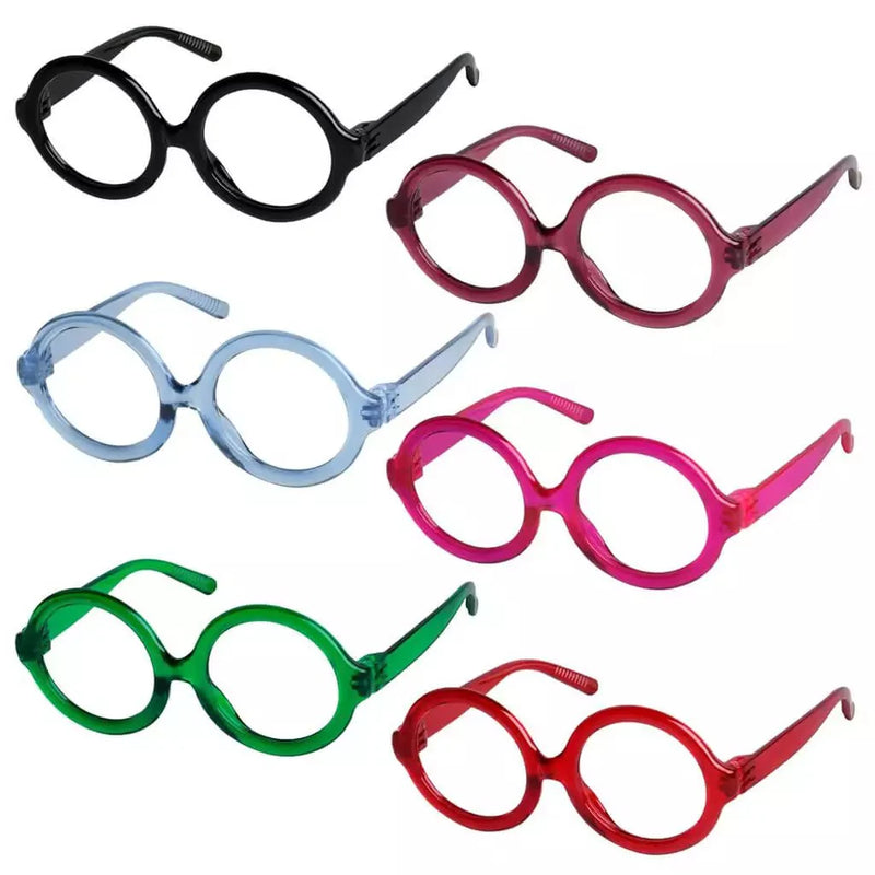 eyekeeper.com Oversized 6 Pack Screwless Metalless Round Reading Glasses R2313 Eyeglasses White Smoke 6 Pairs Mix / +0.50,6 Pairs Mix / +0.75,6 Pairs Mix / +1.00,6 Pairs Mix / +1.25,6 Pairs Mix / +1.50,6 Pairs Mix / +1.75,6 Pairs Mix / +2.00,6 Pairs Mix / +2.25,6 Pairs Mix / +2.50,6 Pairs Mix / +2.75,6 Pairs Mix / +3.00,6 Pairs Mix / +3.25,6 Pairs Mix / +