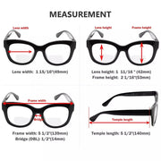 eyekeeper.com Oversized Square Trendy Bifocal Reading Glasses BR1555 Eyeglasses White Smoke Black / +1.00,Black / +1.50,Black / +2.00,Black / +2.50,Black / +3.00,Tortoise / +1.00,Tortoise / +1.50,Tortoise / +2.00,Tortoise / +2.50,Tortoise / +3.00,Grey Tortoise / +1.00,Grey Tortoise / +1.50,Grey Tortoise / +2.00,Grey Tortoise / +2.50,Grey Tortois