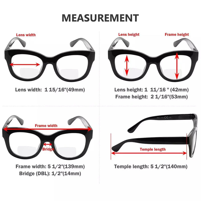 eyekeeper.com Oversized Square Trendy Bifocal Reading Glasses BR1555 Eyeglasses White Smoke Black / +1.00,Black / +1.50,Black / +2.00,Black / +2.50,Black / +3.00,Tortoise / +1.00,Tortoise / +1.50,Tortoise / +2.00,Tortoise / +2.50,Tortoise / +3.00,Grey Tortoise / +1.00,Grey Tortoise / +1.50,Grey Tortoise / +2.00,Grey Tortoise / +2.50,Grey Tortois