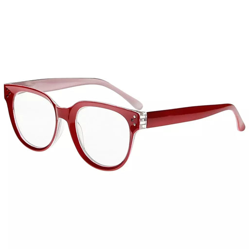 eyekeeper.com Stylish Reading Glasses Thicker Frame Readers R9110 Eyeglasses White Smoke Red / without magnification,Red / +0.50,Red / +0.75,Red / +1.00,Red / +1.25,Red / +1.50,Red / +1.75,Red / +2.00,Red / +2.25,Red / +2.50,Red / +2.75,Red / +3.00,Red / +3.50,Red / +4.00