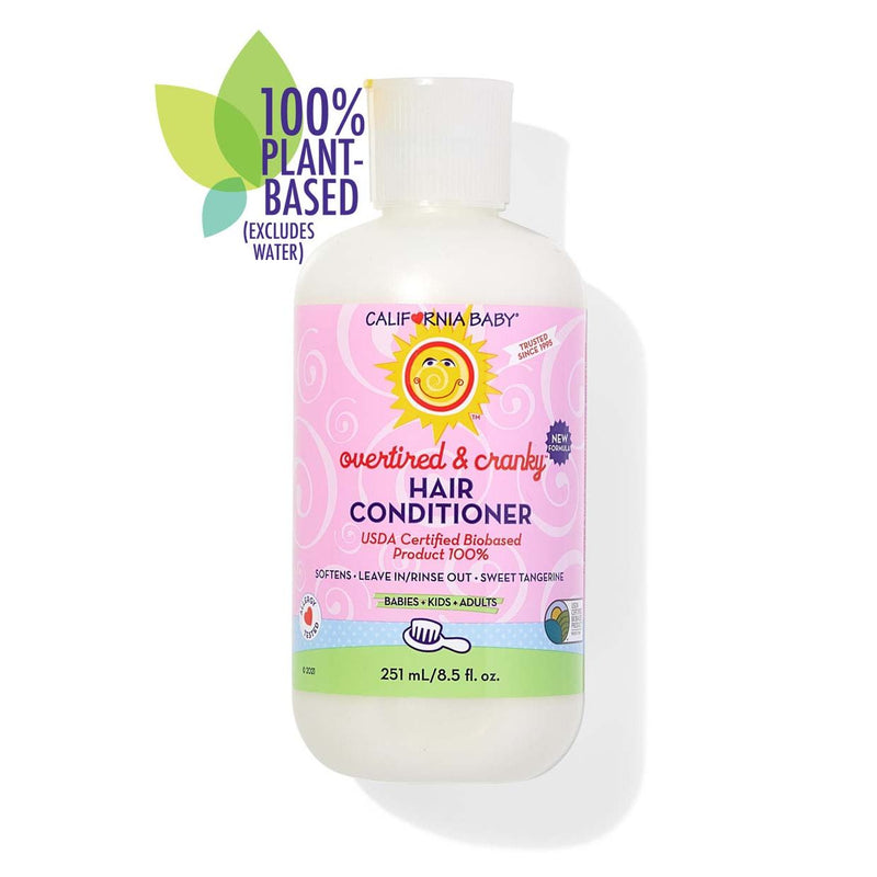 California Baby Overtired & Cranky™ Hair Conditioner Hair Conditioner White Smoke 8.5oz/251mL