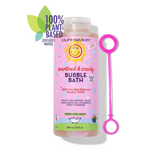 California Baby Overtired & Cranky™ Bubble Bath Bubble Bath White Smoke 13oz/384mL