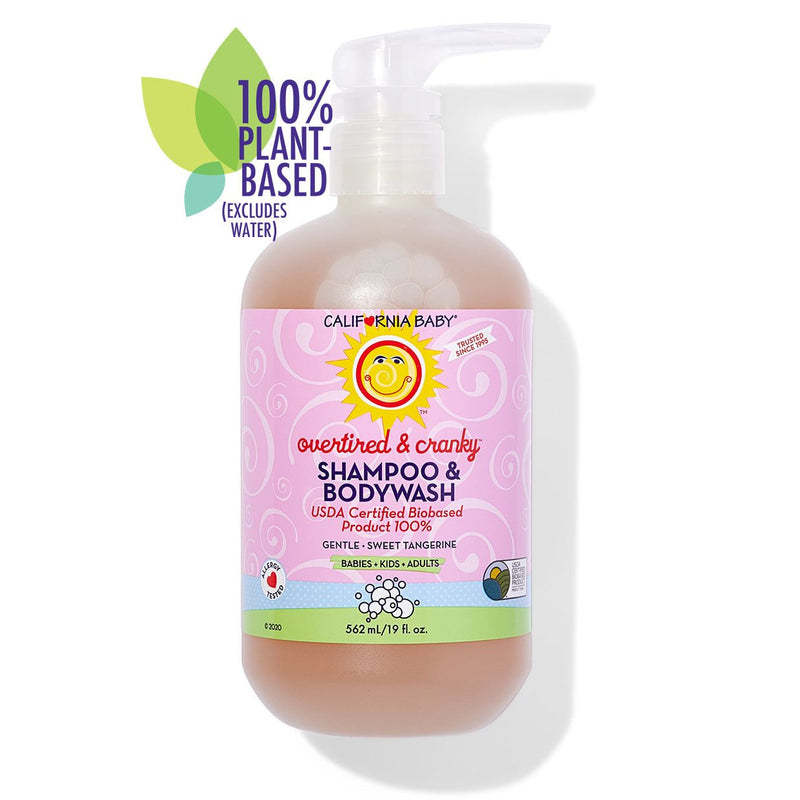 California Baby Overtired & Cranky™ Shampoo & Bodywash Shampoo & Bodywash White Smoke 19oz/562mL