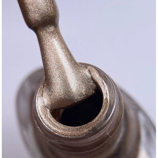 nbmsupply DARK STAMPING POLISH WHITE-GOLD METALLIC №21, 8 ML S021 Thistle
