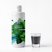 Garner's Garden Oxy Pulling Mouthwash | Activated Charcoal | H2O2 Oxy Pulling White Smoke Peppermint / Normal / 2 oz (travel),Peppermint / Normal / 4 oz (try me),Peppermint / Normal / 16 oz (Recommended),Peppermint / Normal / Double Pack 2 x 16 oz,Peppermint / Reduced/Sensitive Formula / 4 oz (try me),Peppermint / Reduced/Sensitive Formula / 1