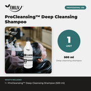 Emiliv Professional ProCleansing™ Deep Cleansing Shampoo | 500 ml Shampoo Lavender