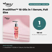 Emiliv Professional ProOilTen™ 10 Oils in 1 Serum | 150 ml Hair Care Lavender