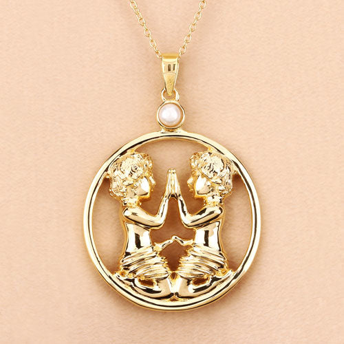 Bids.com 0.45 Carat Genuine Pearl .925 Sterling Silver Pendant Pendants Peach Puff
