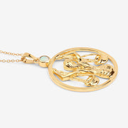 Bids.com 0.15 Carat Genuine Ethiopian Opal .925 Sterling Silver Pendant Pendants White Smoke
