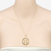 Bids.com 0.15 Carat Genuine Ethiopian Opal .925 Sterling Silver Pendant Pendants Bisque