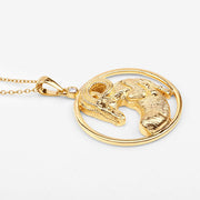 Bids.com 0.03 Carat Genuine White Diamond .925 Sterling Silver Pendant Pendants White Smoke