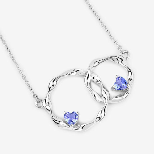 Bids.com 0.38 Carat Genuine Tanzanite .925 Sterling Silver Pendant Pendants White Smoke size 18.00