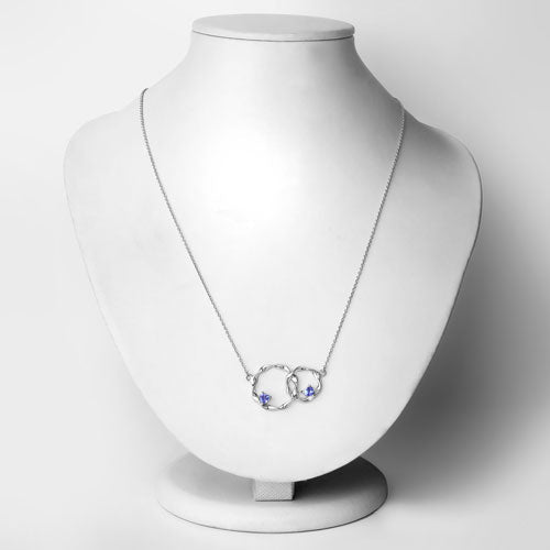 Bids.com 0.38 Carat Genuine Tanzanite .925 Sterling Silver Pendant Pendants Lavender size 18.00
