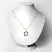 Bids.com 0.64 Carat Genuine Blue Sapphire .925 Sterling Silver Pendant Pendants White Smoke size 18.00