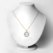 Bids.com 0.54 Carat Genuine Emerald .925 Sterling Silver Pendant Pendants White Smoke size 18.00