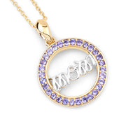 Bids.com 0.64 Carat Genuine Tanzanite .925 Sterling Silver Pendant Pendants White Smoke size 18.00