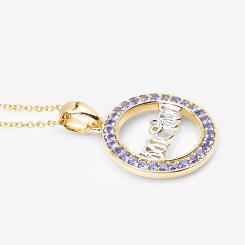 Bids.com 0.64 Carat Genuine Tanzanite .925 Sterling Silver Pendant Pendants White Smoke size 18.00