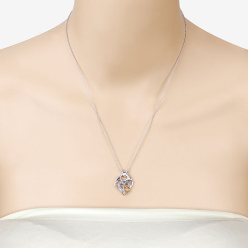 Bids.com 0.28 Carat Genuine Tanzanite .925 Sterling Silver Pendant Pendants Bisque size 18.00