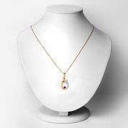 Bids.com 0.20 Carat Genuine Ruby .925 Sterling Silver Pendant Pendants White Smoke size 18.00