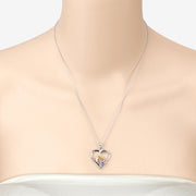Bids.com 0.45 Carat Genuine Tanzanite .925 Sterling Silver Pendant Pendants Bisque size 18.00