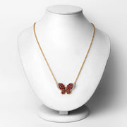 Bids.com 4.15 Carat Genuine Ruby and White Zircon .925 Sterling Silver Pendant Pendants Lavender