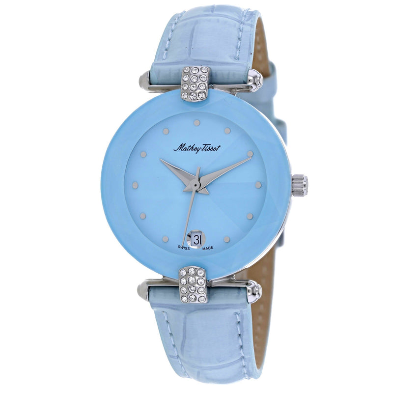 Bids.com Mathey Tissot Women's Pyramide Watches White Smoke Default Title