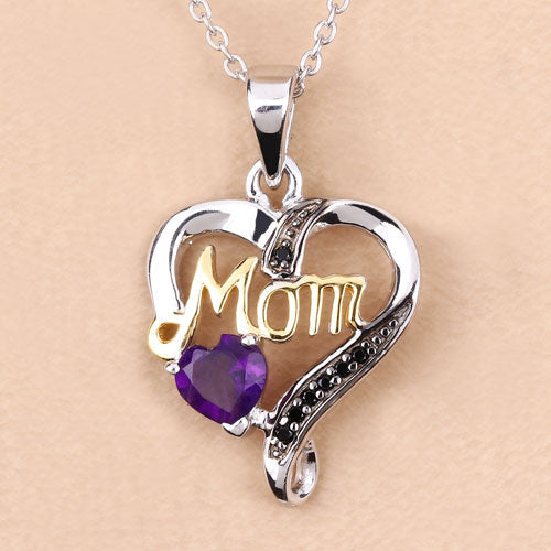Bids.com 0.48 Carat Genuine Amethyst and Black Spinel .925 Sterling Silver Pendant Pendants Wheat size 18.00