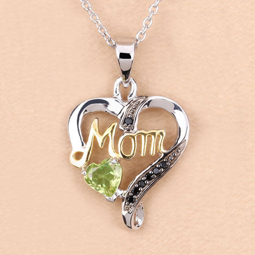 Bids.com 0.49 Carat Genuine Peridot and Black Spinel .925 Sterling Silver Pendant Pendants Wheat size 18.00