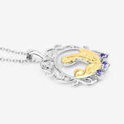 Bids.com 0.11 Carat Genuine Tanzanite .925 Sterling Silver Pendant Pendants White Smoke size 18.00