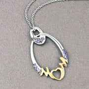 Bids.com 0.18 Carat Genuine Tanzanite .925 Sterling Silver Pendant Pendants Dark Gray size 18.00