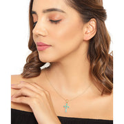Bids.com 18K Yellow Gold Plated 0.84 Carat Genuine Emerald .925 Sterling Silver Pendant Pendants White Smoke size 16.00,size 18.00,size 20.00