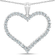 Bids.com 2.10 Carat Genuine Blue Topaz .925 Sterling Silver Pendant Pendants White Smoke Default Title