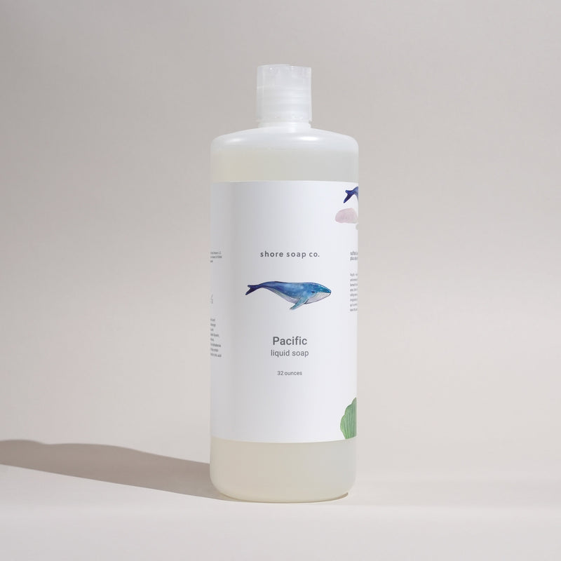 Shore Soap Co. Pacific Liquid Soap Refill Liquid Soap Gray
