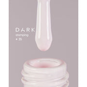 nbmsupply DARK STAMPING POLISH MILK PINK №35, 8 ML  Article : S035 Dark Gray