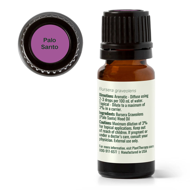 Plant Therapy Palo Santo Essential Oil Essential Oil White Smoke 5 mL,10 mL,30 mL