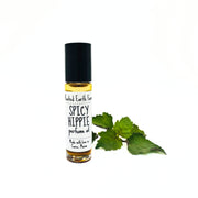 Rooted Earth Farm + Apothecary Spicy Hippie Perfume Oil Organic Perfumes White Smoke