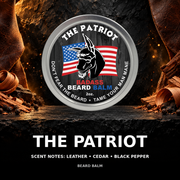 Badass Beard Care The Patriot Beard Balm BALM Black