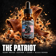 Badass Beard Care The Patriot Beard Oil OIL Black