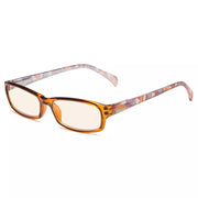 eyekeeper.com Patterned Temples Blue Light Blocking Reading Glasses UVRT1803 Eyeglasses White Smoke Brown / without magnification,Brown / +0.50,Brown / +0.75,Brown / +1.00,Brown / +1.25,Brown / +1.50,Brown / +1.75,Brown / +2.00,Brown / +2.50,Brown / +2.75,Brown / +3.00,Brown / +3.50,Brown / +4.00