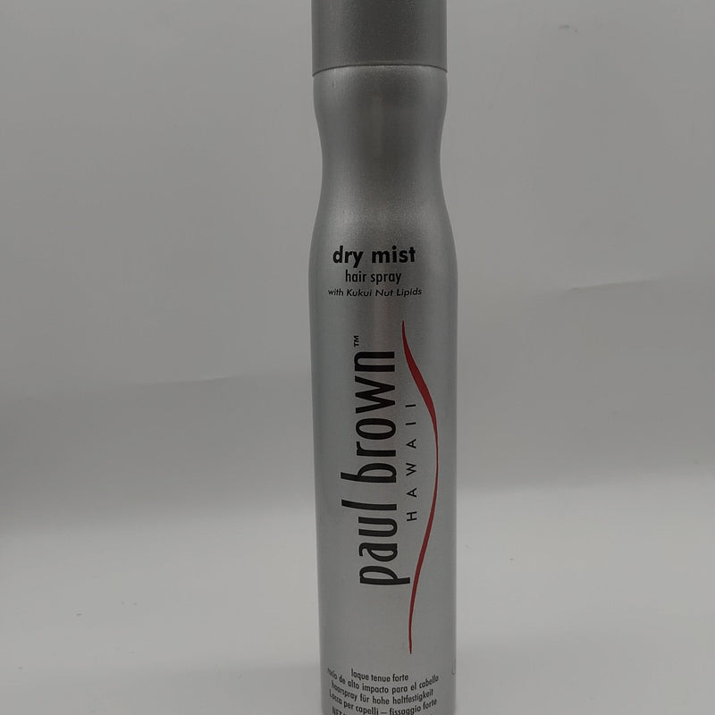 VIP Extensions Paul Brown Hawaii Hair Spray Dry Mist 10 oz Hairspray Dim Gray
