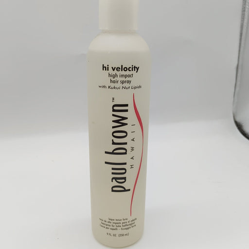 VIP Extensions Paul Brown Hawaii Hi Velocity Hair Spray 9 oz Hairspray Gray