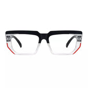 eyekeeper.com PcFaa | Frame Only & No Prescription Eyeglasses White Smoke Black-2204 / Frame Only,Black-2204 / Clear Lens With No Vision Correction