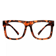 eyekeeper.com PcFab | Frame Only & No Prescription Eyeglasses White Smoke Tortoise / Frame Only,Tortoise / Clear Lens With No Vision Correction
