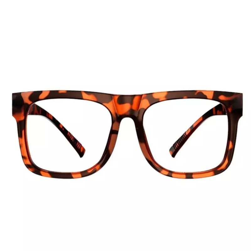 eyekeeper.com PcFab | Frame Only & No Prescription Eyeglasses White Smoke Tortoise / Frame Only,Tortoise / Clear Lens With No Vision Correction