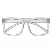 eyekeeper.com PcFab | Frame Only & No Prescription Eyeglasses White Smoke Black / Frame Only,Black / Clear Lens With No Vision Correction,Clear / Frame Only,Clear / Clear Lens With No Vision Correction,Green / Frame Only,Green / Clear Lens With No Vision Correction,Tortoise / Frame Only,Tortoise / Clear Lens With No Vision Corr