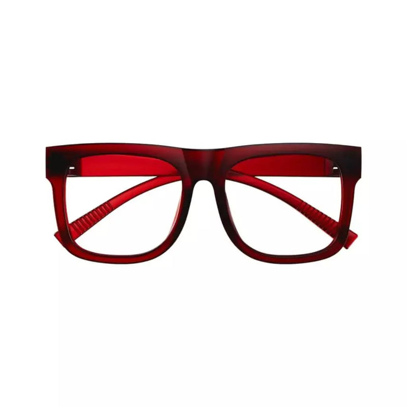 eyekeeper.com PcFab | Ready-made Readers Eyeglasses Dark Red Black / +0.50,Black / +0.75,Black / +1.00,Black / +1.25,Black / +1.50,Black / +1.75,Black / +2.00,Black / +2.25,Black / +2.50,Black / +2.75,Black / +3.00,Black / +3.25,Black / +3.50,Black / +3.75,Black / +4.00,Clear / +0.50,Clear / +0.75,Clear / +1.00,Cle
