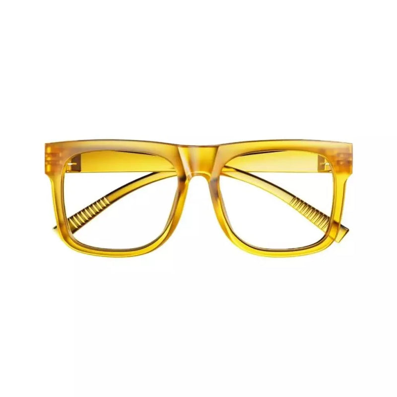 eyekeeper.com PcFab | Ready-made Readers Eyeglasses Goldenrod Black / +0.50,Black / +0.75,Black / +1.00,Black / +1.25,Black / +1.50,Black / +1.75,Black / +2.00,Black / +2.25,Black / +2.50,Black / +2.75,Black / +3.00,Black / +3.25,Black / +3.50,Black / +3.75,Black / +4.00,Clear / +0.50,Clear / +0.75,Clear / +1.00,Cle