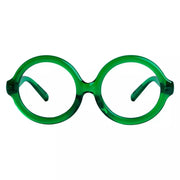 eyekeeper.com PcFac | Frame Only & No Prescription Eyeglasses White Smoke Green / Frame Only,Green / Clear Lens With No Vision Correction