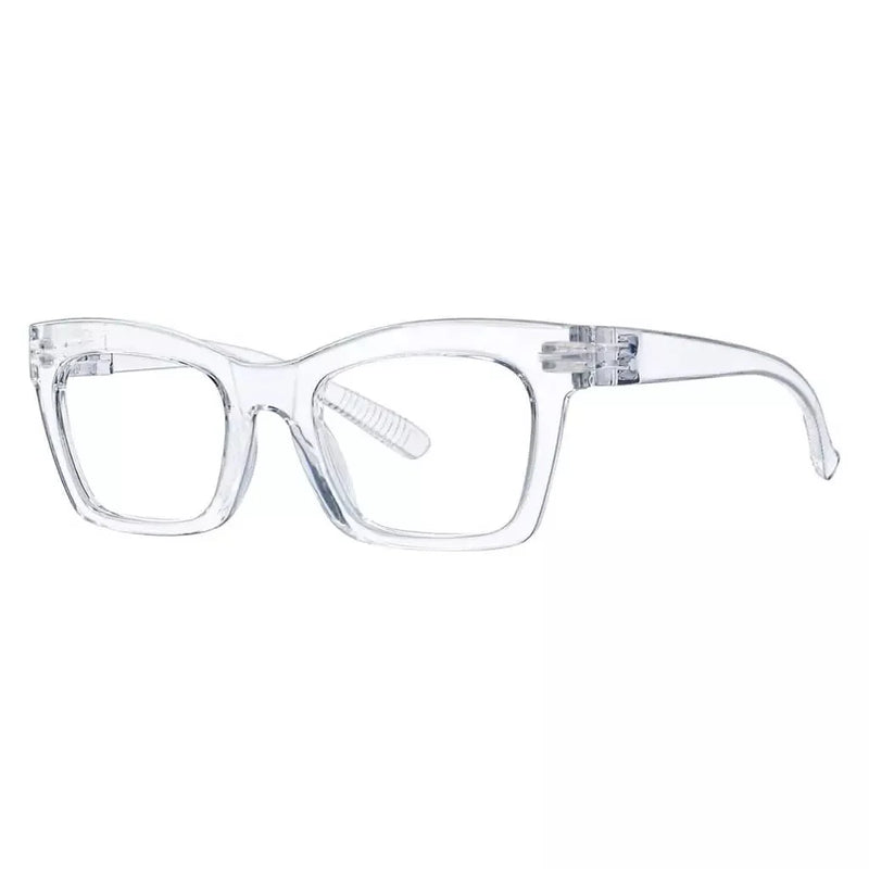 eyekeeper.com PcFad | Ready-made Readers Eyeglasses White Smoke Black / +0.50,Black / +0.75,Black / +1.00,Black / +1.25,Black / +1.50,Black / +1.75,Black / +2.00,Black / +2.25,Black / +2.50,Black / +2.75,Black / +3.00,Black / +3.25,Black / +3.50,Black / +3.75,Black / +4.00,Light Blue / +0.50,Light Blue / +0.75,Light B